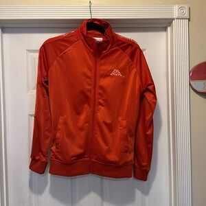 Orange kappa track jacket